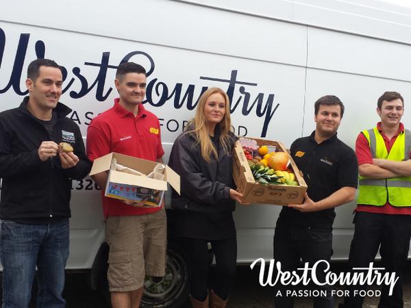 WestCountry_Ltd's tweet photo. Many thanks to Holly &amp; @piratefm for the cakes today. #hollydayatwork http://t.co/XldEg79h4X