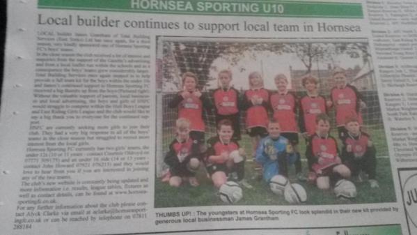 HSFCOfficial's tweet photo. @hornseaschool pls rt.
Another great write up @HoldernessNews many thanks from all  @ HSFCOFFICIAL http://t.co/cdoslCfKDx
