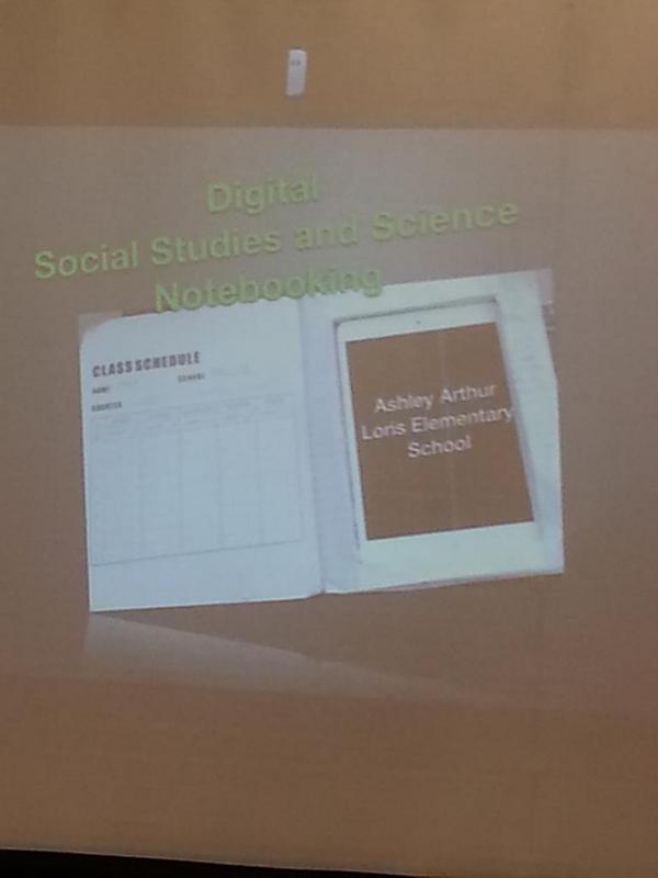 Schweikartd's tweet image. First Class of the morning..n #edtech2014