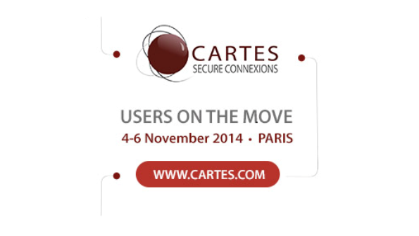 We will be at #CartesFrance from November 4-6 with our partners <a href="/DatacardGroup/">Datacard Group</a> #Identity #IdentityManagement
