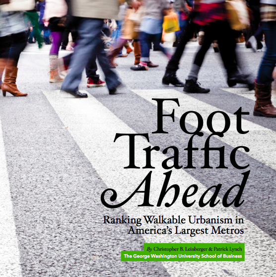 billiegc's tweet image. Create walkability #FootTrafficAhead report proves what cities R feeling-walkability matters. ow.ly/DwPXI