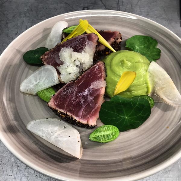 MayaLDN's tweet photo. Why not come and try oh new delightful Tuna dish #healthy created by our wonderful kitchen team http://t.co/Cb4xBDzpW1