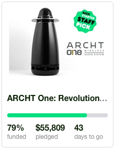 ARCHTAudio's tweet photo. Thank you @ksr_staff for choosing the #ARCHTOne as a #Kickstarter staff pick! http://t.co/mwVEJyV0C0 http://t.co/HT3iiR6vSW