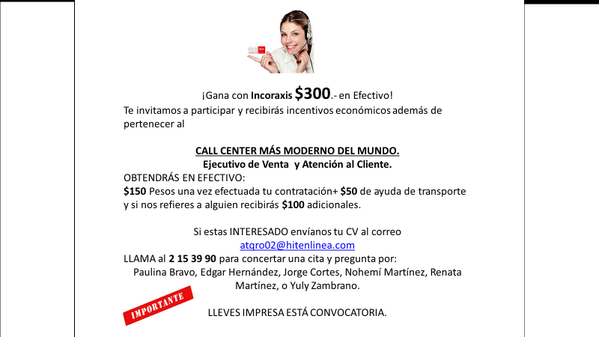 INCORAXIS QRO tweet media