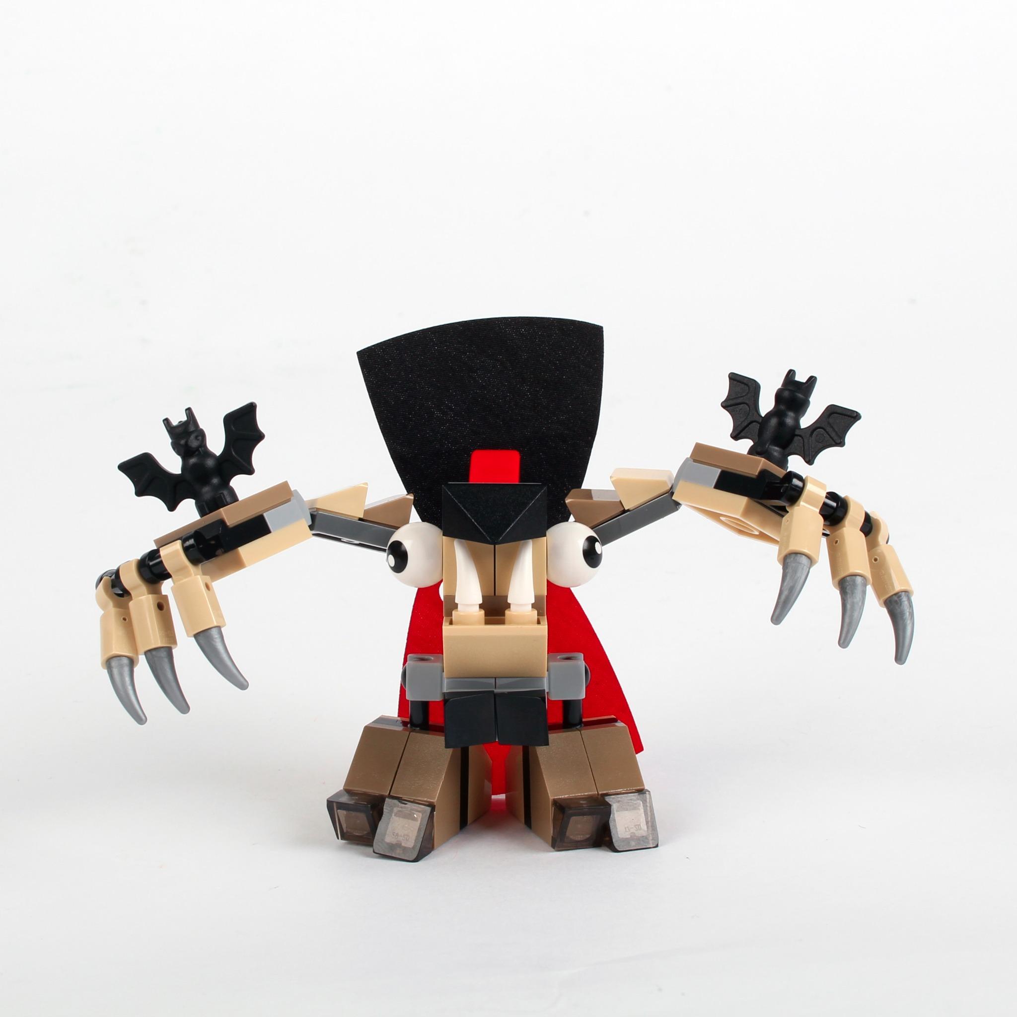 LEGO on X Hoogi from LEGO Mixels or Dracula Halloween SpookifyYourSet http t hL3zIsqa7g X