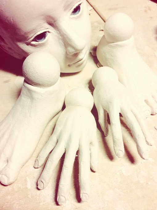 球体関節人形のtwitterイラスト検索結果 古い順