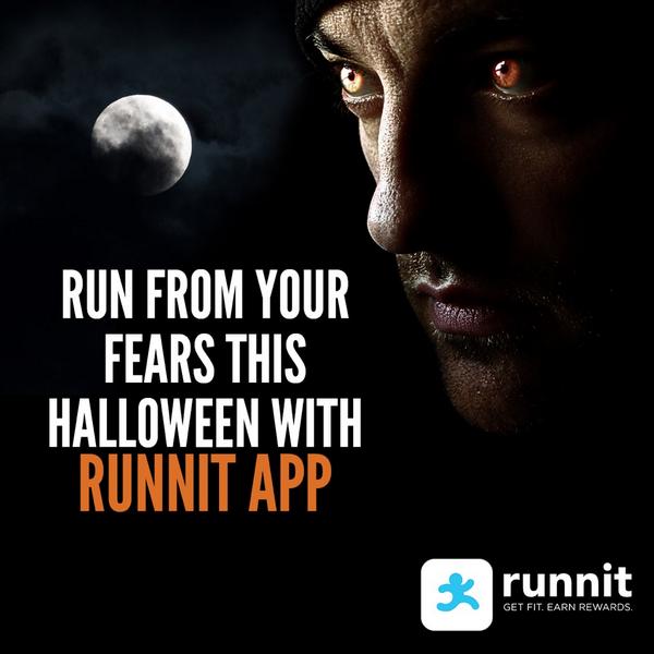Runnit_app's tweet image. One day to go until Halloween! 🎃 Earn rewards on your trick or treat journeys by downloading bit.ly/RunnitDownload 👻