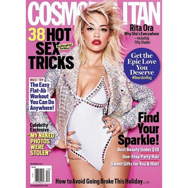 funradio_fr's tweet photo. Sexy #RitaOra qui va faire la une du magazine #CosmopolitanUS le mois prochain ! http://t.co/V5zJ0mP01D