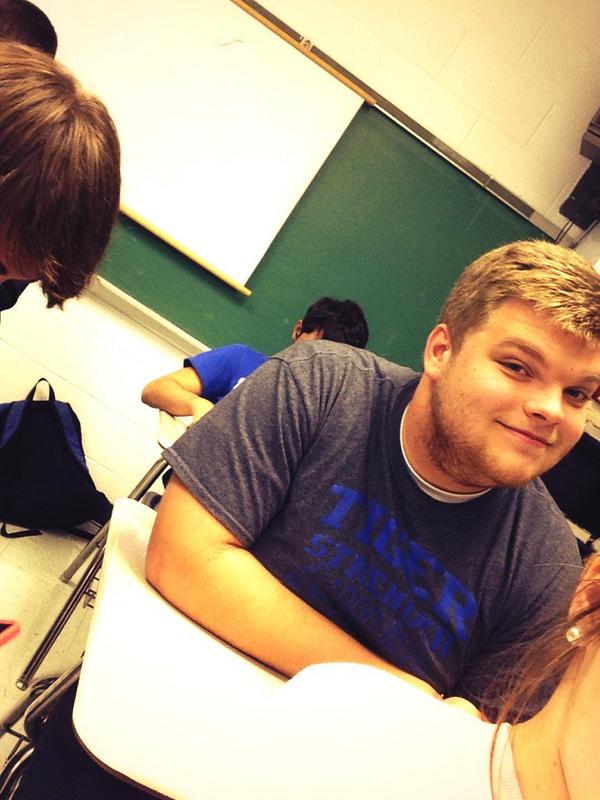 Azure_Bartley's tweet image. Cheesin' on his bday