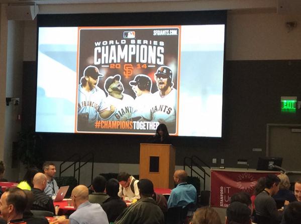 itunconf's tweet photo. Recognition is required. #itunconf #SFGiants http://t.co/sCJyknmJv3