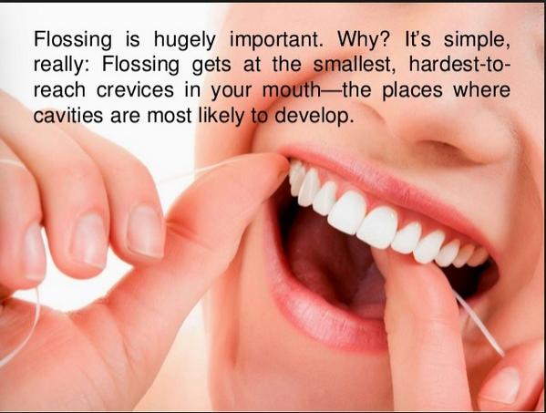 TalkDental's tweet photo. #FlossMore http://t.co/x9C5E7L8x6