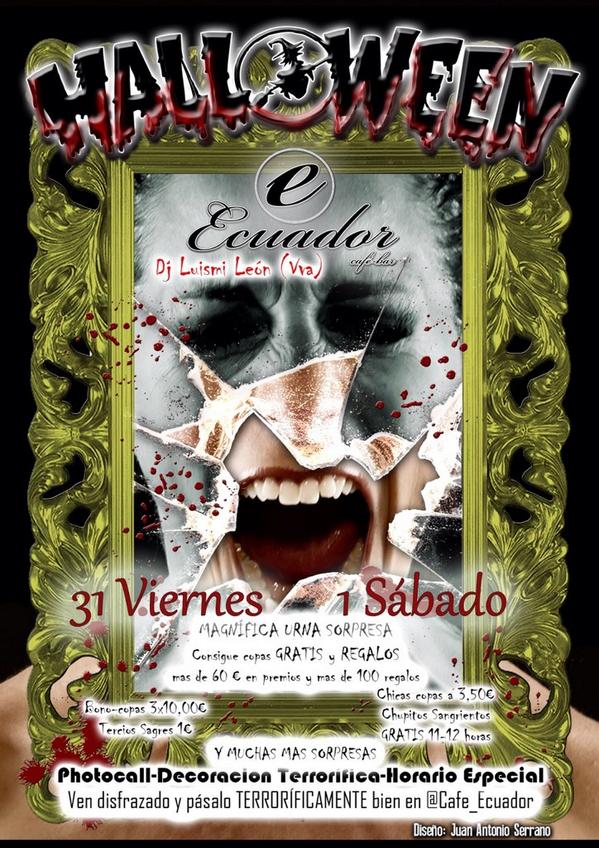 luismi1368's tweet photo. Halloween Ecuador http://t.co/rxc5bT1LQN