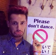 FrankieJGrande's tweet photo. I did it anyway.  🙀👎💃💃💃 http://t.co/HYDPbYuKJF