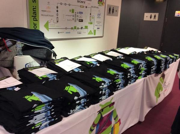 Proud to provide our personalised t-shirts in Droidcon Conference #PrintYourIdeas #PersonalisedTShirt #Droidcon2014