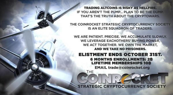 CoinRocket's tweet photo. I will be responding to all new enrollments for the Trading Group tonight. Profit just around the corner! #CoinRocket http://t.co/o6bSSvP8ey