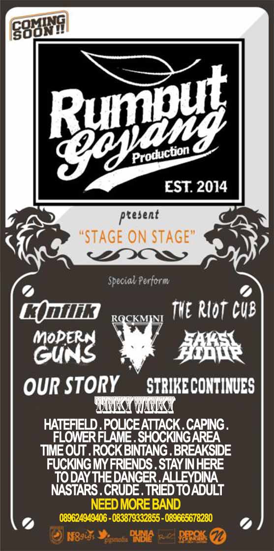 "Stage On Stage" 8 November 2014 @Edisanmusic Depok - Indonesia Cc. <a href="/DEPOKYOUNGERS/">Depok Youngers</a> <a href="/DEPOKKRCITY/">#2024nyokgantiaje</a> <a href="/Nuevers/">N U E V E R S</a> @ricecatc
