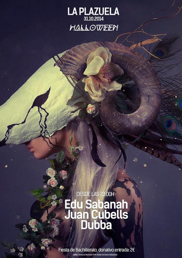 Mañana:

- Trick: música por <a href="/edusabanah/">edu sabanah</a> <a href="/JuanCubells/">Juan Cubells</a> et moi.
- Treat: par de monedillas pa' la gente de Bachiller.