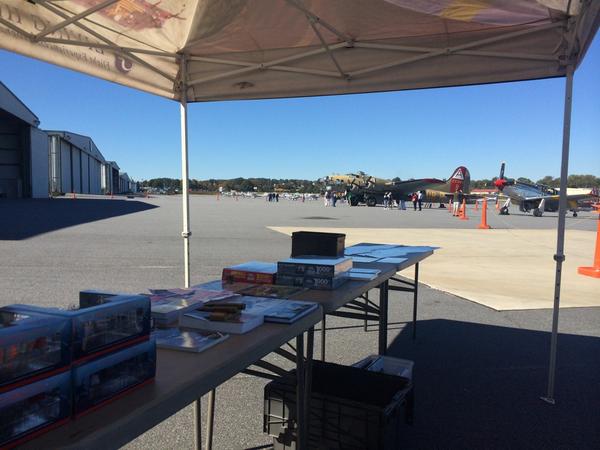 Wings of Freedom Tour has arrived &amp; on display at Cobb Co. Arpt in Kennesaw, GA now thru Fri at 12 noon. #cobbcounty