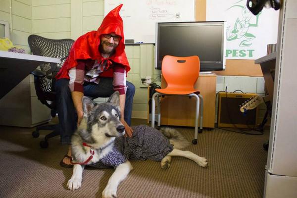 BoomTownROI's tweet photo. #TBT to last year's Halloween! My, what big teeth you have! http://t.co/xmhvzKIcCs