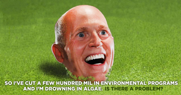 floridaforall's tweet photo. In yr 1 as Gov, #RickScott forced 5 #water mgmt districts to reduce their budgets by $700 mil. http://t.co/MJ6e2FLJdY http://t.co/GMUaRt9VpJ