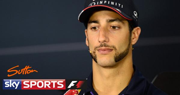 SkySportsF1's tweet image. So.... Daniel Ricciardo has a new look. What do you think? #skyf1