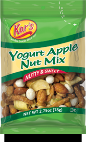 adbosvending's tweet photo. Remember that every Kar's Yogurt Apple Nut Mix you purchse helps @UnitedWay give back to our community http://t.co/7nCFSsrw1g