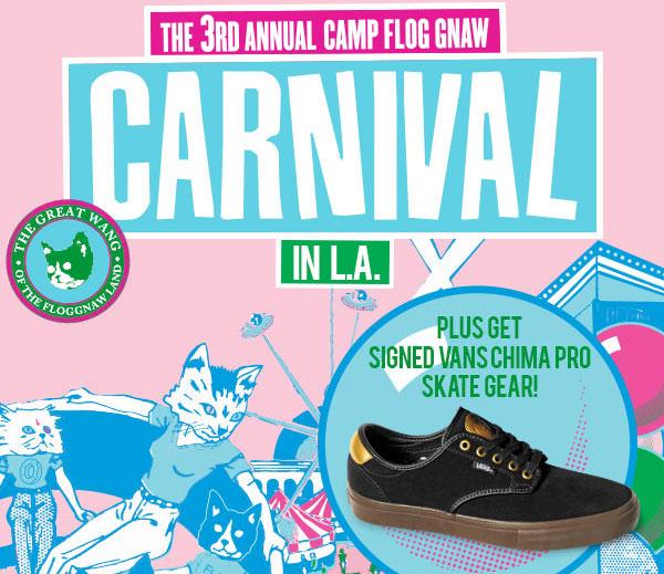 stole Morse kode bodsøvelser Zumiez on Twitter: "Want tickets to the Camp Flog Gnaw Carnival in LA? AND  signed Vans Chima gear? Redeem here >> http://t.co/WRcHFeZfCb  http://t.co/lgIrLzxAyp" / Twitter