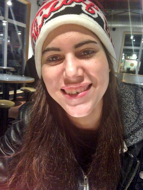 a_lope's tweet image. Trying to figure out why @stephstremp17 is still single. Probz bcuz of the cilantro in her teeth #chipotleismylife