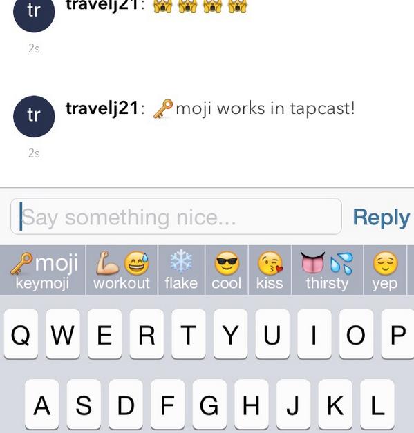 Keymoji tweet media