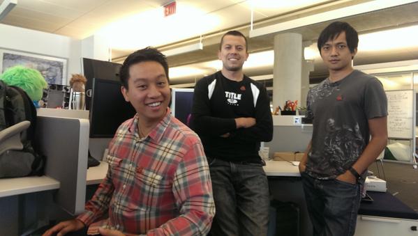 coreydrakegames's tweet image. Coworkers enjoying their steakosaurus pins!