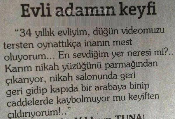 Artık adam nasıl bıktıysa..