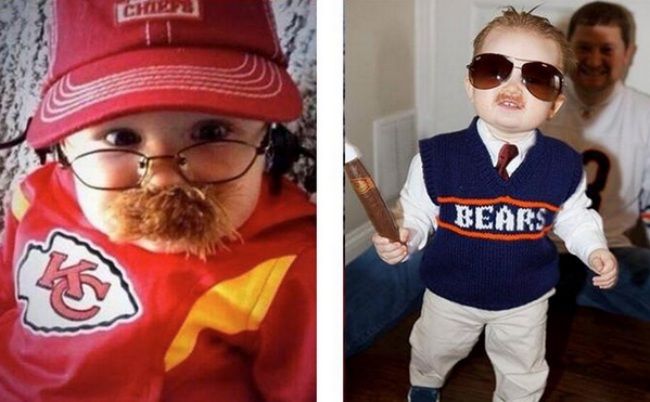 ESPNNFL's tweet image. Baby Andy Reid was AWESOME! Have an NFL themed Halloween costume?

Tweet us using #NFLHalloween. 

We'll RT our favs.