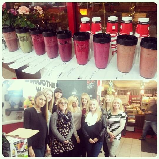 SpamellaB's tweet photo. NEW POST: Battle of the Blenders - A fantastic night thanks to @NinjaKitchenUK @PostBoxChorlton #SmoothieWars :) http://t.co/t8iQneyB4d