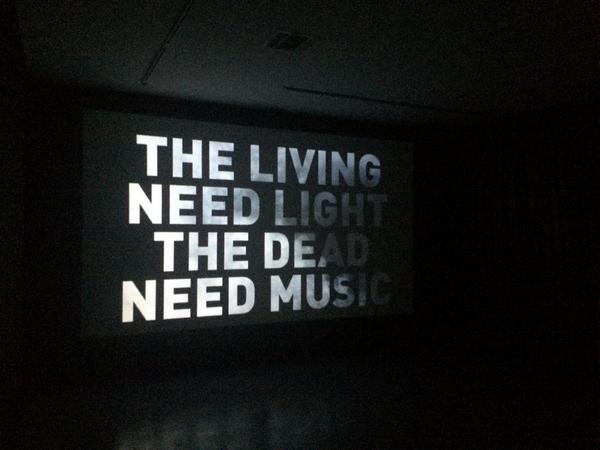 Image result for living need light dead need music