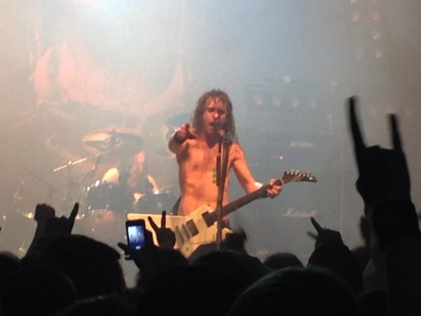 JayBicknell1's tweet photo. Really wish I was in brum watching @Airbourne  tonight :( http://t.co/cu53EWFnYE
