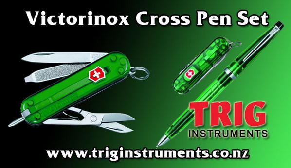 FOLLOW &amp; RETWEET to go in the draw to win 1 of 5 <a href="/Victorinox/">Victorinox</a> Cross Pen Sets valued at $55! facebook.com/triginstruments