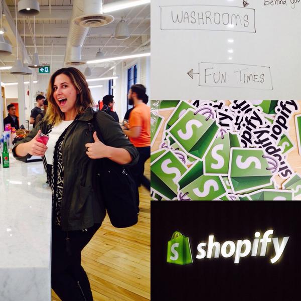 jaxshaps's tweet photo. Fun times w @LoraxGirl @Shopify for #soh2014 http://t.co/2CdWhnBzk7