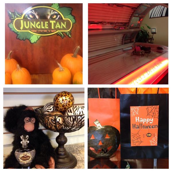 amanda_blackk's tweet image. Bring a friend into @JungleTan and they can tan for $1! Plus you&apos;ll get a free spa service. ☀️🐒 #spookyspecial
