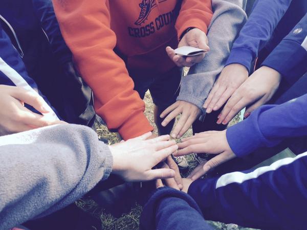 CoachCrowleyXC's tweet photo. Having Fun! 1st Place Frosh Girls Conference Champs! First Place Girl! Maeve Kelly! #FunFirstFroshXC #TrinityHallXC http://t.co/YneEgoO2Bu
