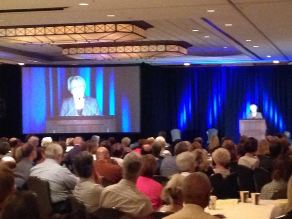 PackardFdn's tweet photo. MT @encorecareers: Carol Larson of @PackardFdn: Problems exist. We need to see them as opportunities! #EncoreNation http://t.co/M3ZVTohfp5