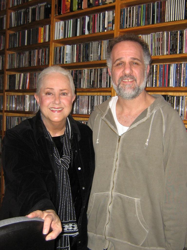 Happy Birthday to Grace Slick - looking fab with Jody Denberg circa 2007!  