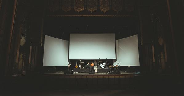 ISO50's tweet photo. Excited to be home &amp; debuting new production w/ multiple screens+projectors. See you soon! http://t.co/WsdeyouCPn http://t.co/835IX8U4uS