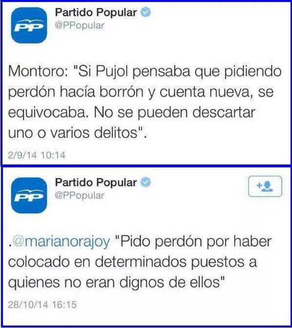 JoseantonioJun's tweet photo. Gran ejemplo de cuando los partidos tienen que comerse sus propias palabras #tunelSinLuz http://t.co/mKjqzhXEUX