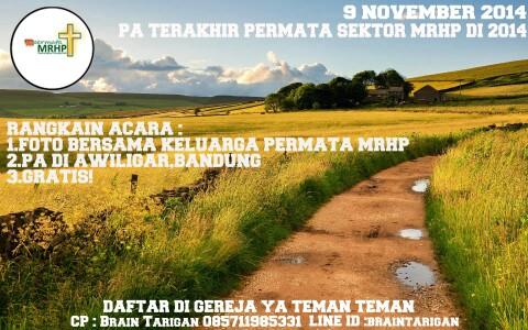 Yuk Daftar Yuk..PA terakhir di 2014 Lho ini :)