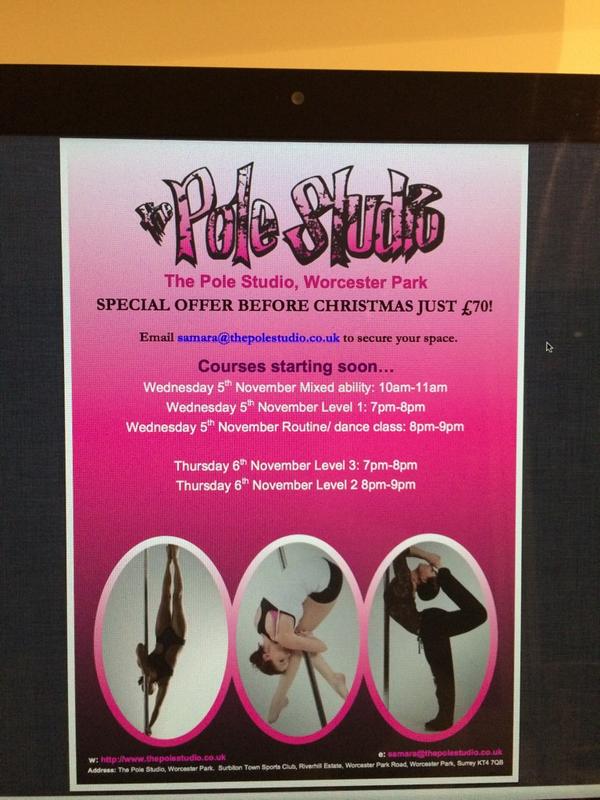 ThePoleStudioWP's tweet photo. SPECIAL OFFER!!!! http://t.co/dWdOPXpGiw