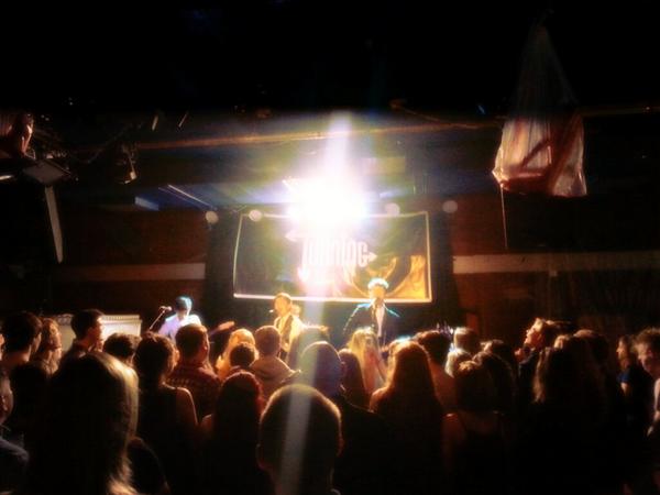 Took a break from tonight's studio sesh to go see <a href="/RedFacesMusic/">RedFaces</a>. Absolutely awesome. What a band!