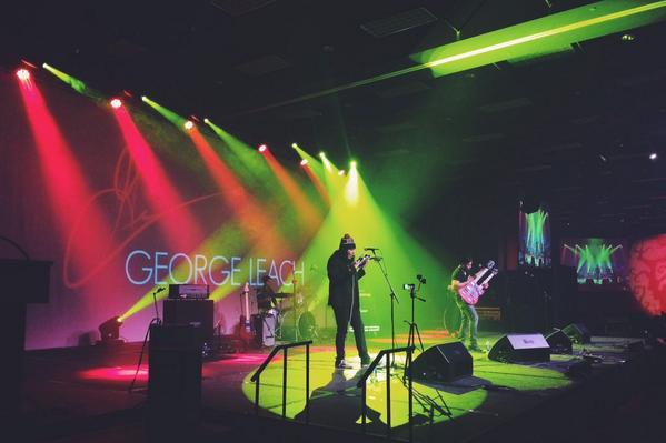 Carlyg4's tweet photo. The always awesome, #GeorgeLeach! #STCVampireGala @RawkEntGroup http://t.co/5hOdFkmcN3