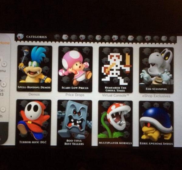 WE HAVE TAKEN OVER THE ESHOP. NOW, ALL THE GAMES WILL BE OURS!!
....
....
There's not much here.