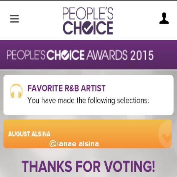 LaNaeLovesAug's tweet photo. Voted for Bae #AugustPeoplesChoice  ♥♥♥ @AugustAlsina Babe you got dis no doubt #AugustNation Love Too Strong http://t.co/pE6l7W8Fv5