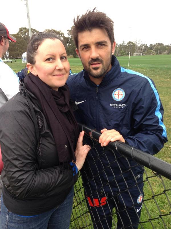 NikiTolios's tweet photo. Good luck 2 @MelbourneCity & esp. @Guaje7Villa tonight! Hoping 2 see at least 1 more goal b4 you leave! 😊 #thanks4pic http://t.co/v1KSKc1f79
